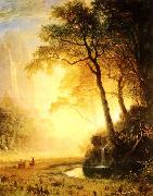 Albert Bierstadt Hetch Hetchy Canyon oil painting reproduction